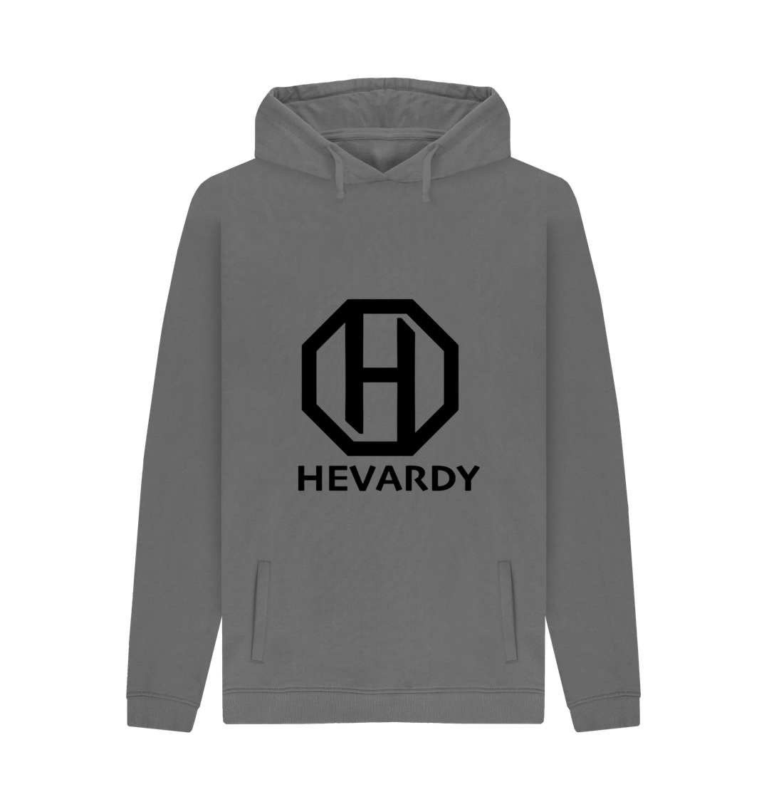 Slate Grey Hevardy Pullover Hoodie Unisex