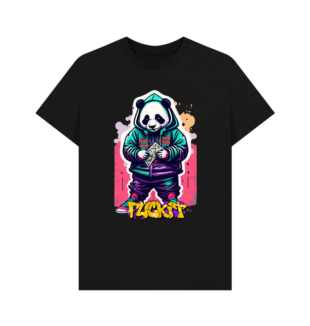 Black F IT Panda regular fit