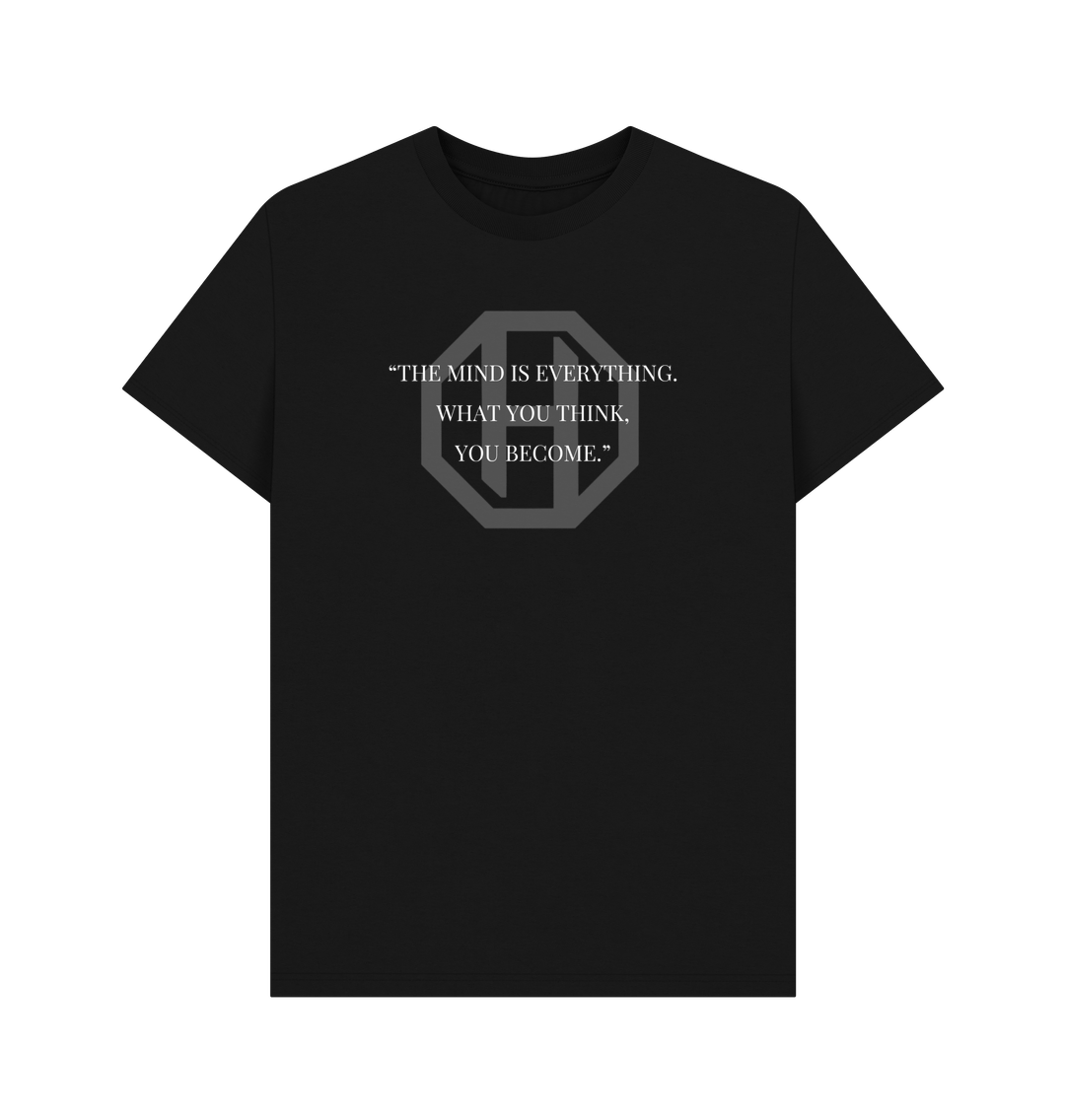 Black Hevardy Quote Tee