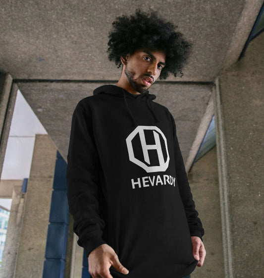 Hevardy black Octagon Hoodie