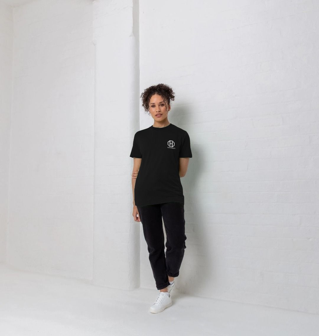 Hevardy White Octagon Tee Unisex