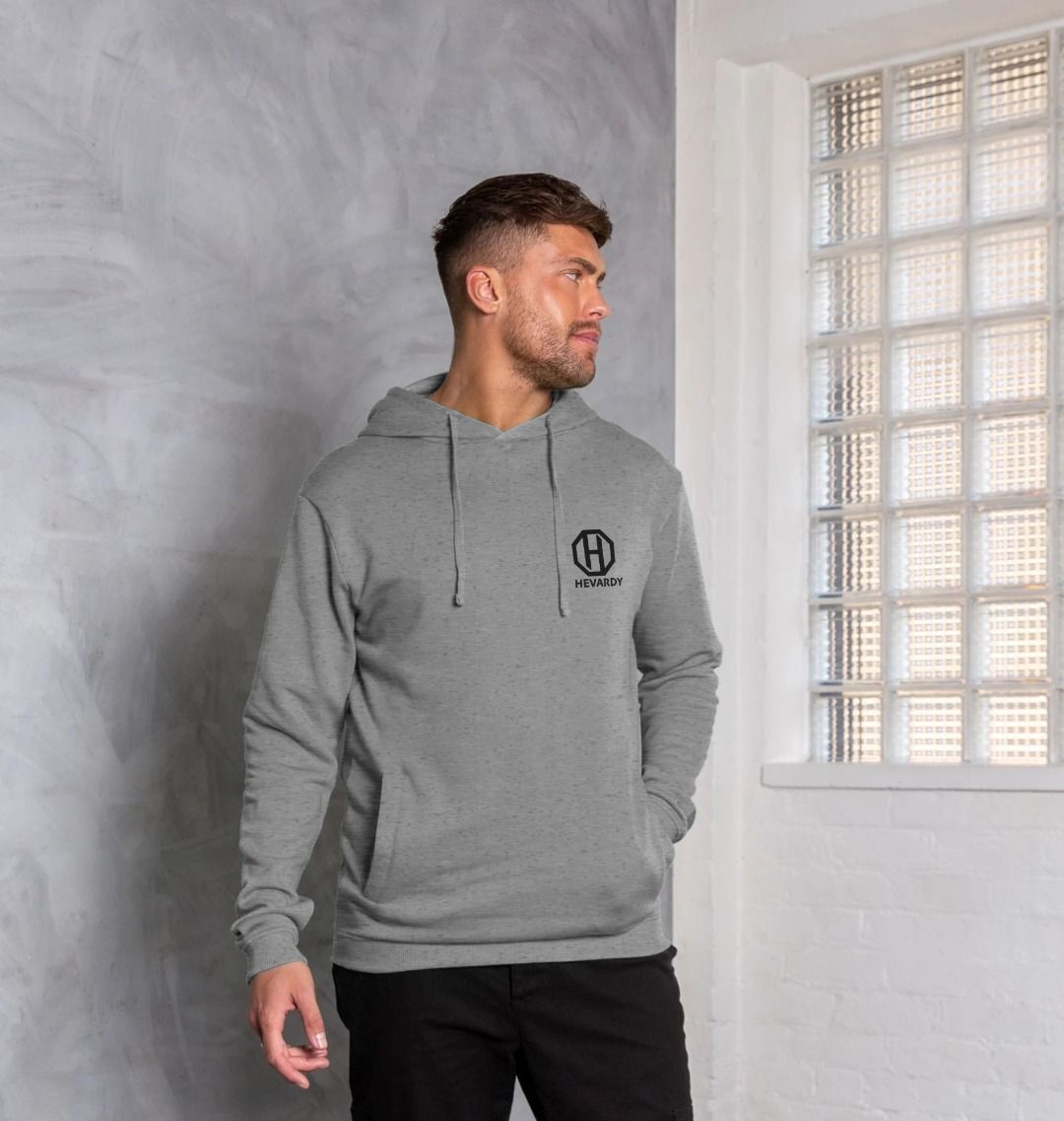 Hevardy Classic Hoodie Unisex -Black Octagon