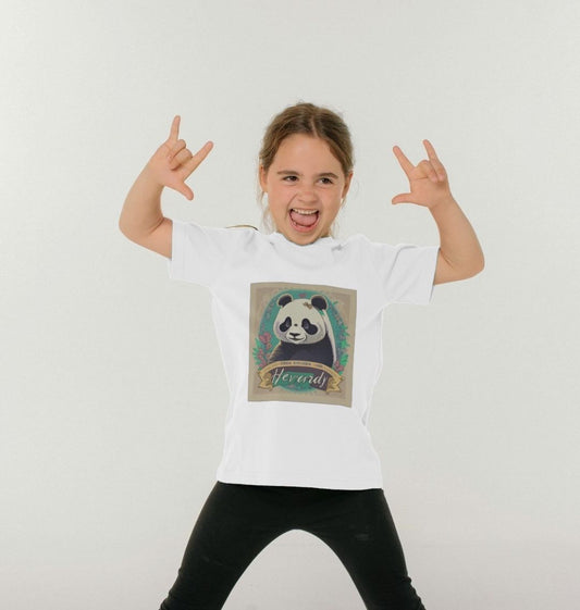 Kids Vintage Panda Tee